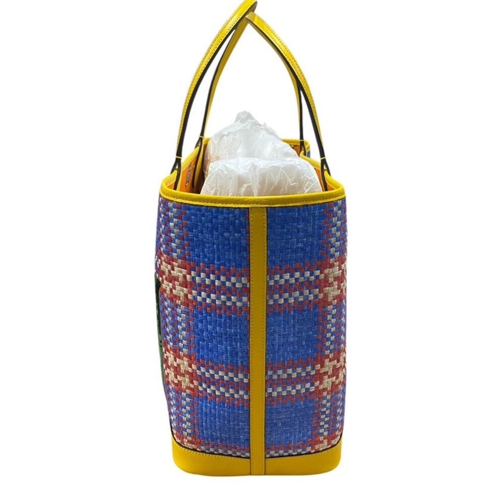 Gucci Large Miami Raffia Sequin Ophidia GG Tote Shoulder Bag - Picture 10 of 16